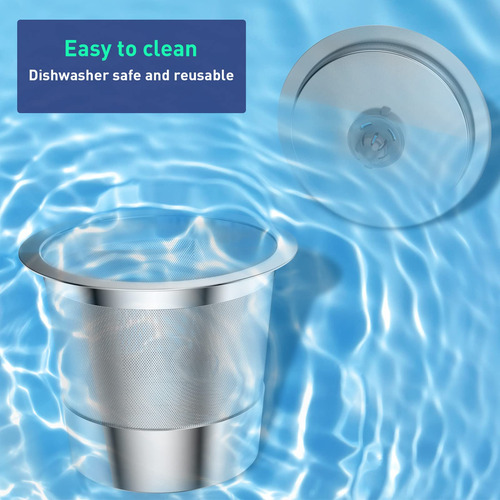 Reusable K Cups For Keurig 1.0 & 2.0 Single Serve Coffee Mak