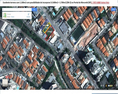 Terreno 1.100 M2 (zm) No Portal Do Morumbi - Sp - 315-vr - 67749386