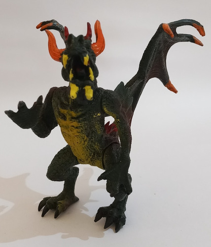 Figura Dragón De Fuego Estelar Articulado 13 Cm 