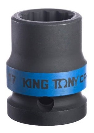 Soquete Impacto Estriado  17mm - 1/2  - 453017m - King Tony