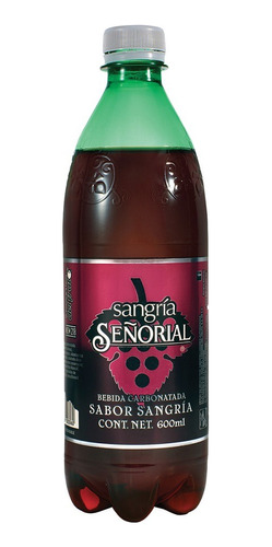 8 Pack Refresco Sangria Light Sangria Señorial 600 Ml