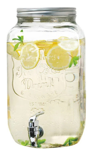 Dispenser/suqueira De Vidro 7,5l Ice Cold Drink