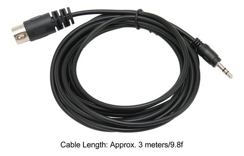 Cable Midi Din De 7 Pines A 3,5 Mm, Sonido Estéreo De Repues