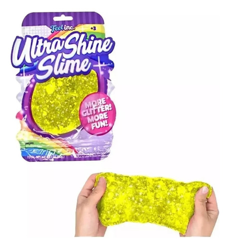 Ultra Shine Slime Con Glitter Super Brillante Original 