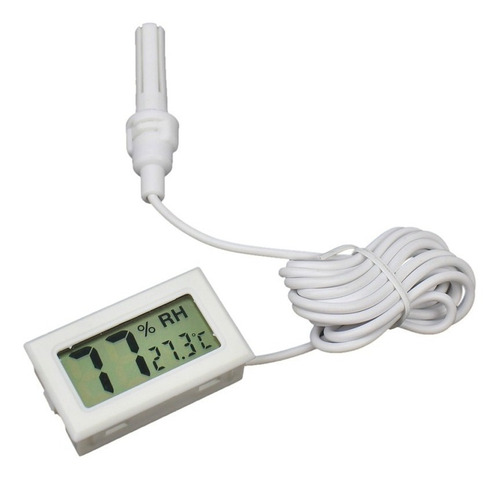 Termometro Digital Medidor Humedad  Sensor Sonda Alarg Emn