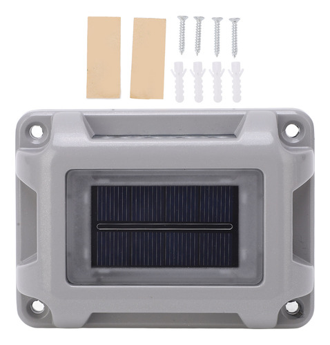 Lámpara Subterránea Impermeable Led Ip65 Con Luz Solar Blanc