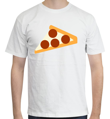 Playera Diseño De Rebanada De Pizza De Peperoni