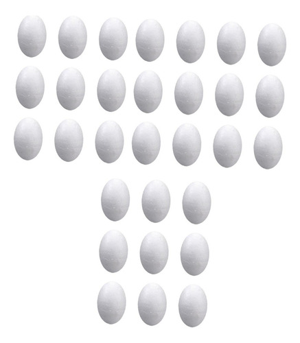 Yo Huevos De Espuma Huevos De Poliestireno 30 Piezas 6 Cm