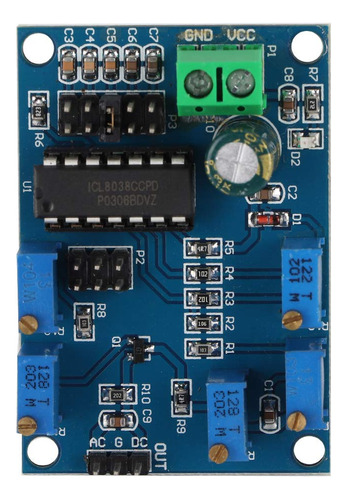 Icl8038 Modulo Generador Señal Media Baja Frecuencia Onda