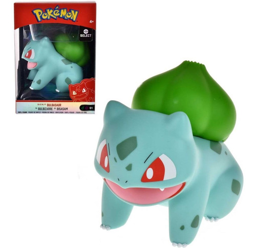 Pokemon - Bulbasaur - Figura De Vinyl - 8 Cm De Alto - 