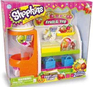 Shopkins Set Panaderia O Puesto De Frutas Bunny Toys