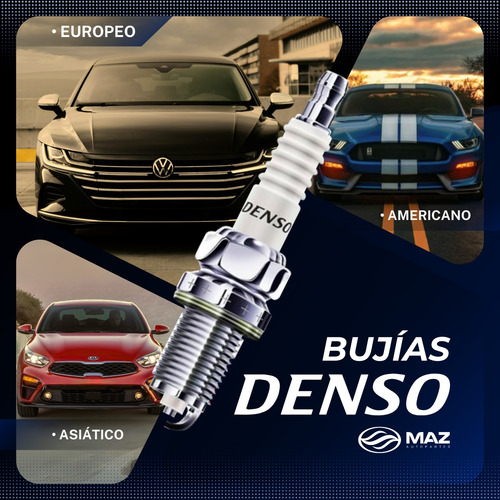 Kit De 4 Bujias Cadillac Cts 2015-2016 2.0 Iridium Tt Denso