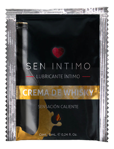 Lubricante Intimo Caliente 7 Ml Sen Intimo Comestible