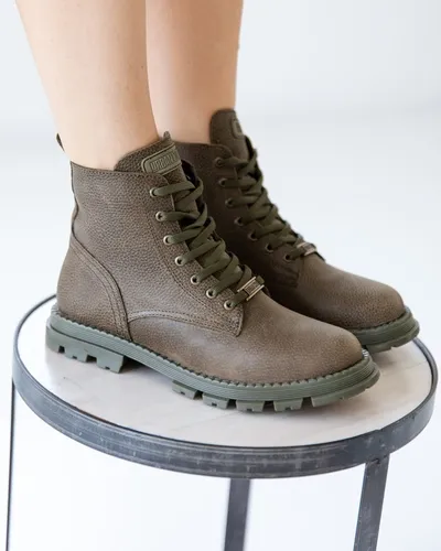 Borcegos verde militar new arrivals