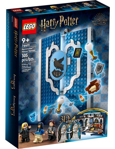 Lego Harry Potter Estandarte De La Casa Ravenclaw #76411