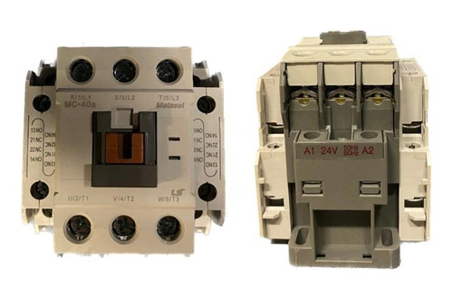 Contactor Tripolar 40a 24v + 2na 2nc Ls Electric Mc-40a