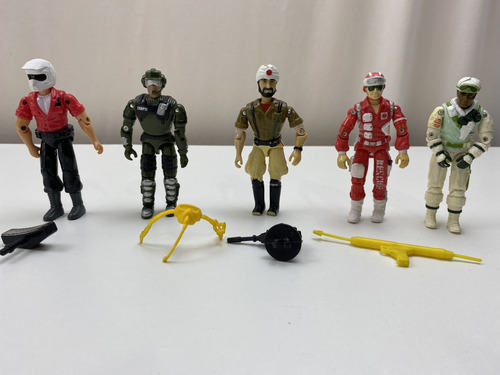 5 Figuras De Gi Joe Original (Usado)