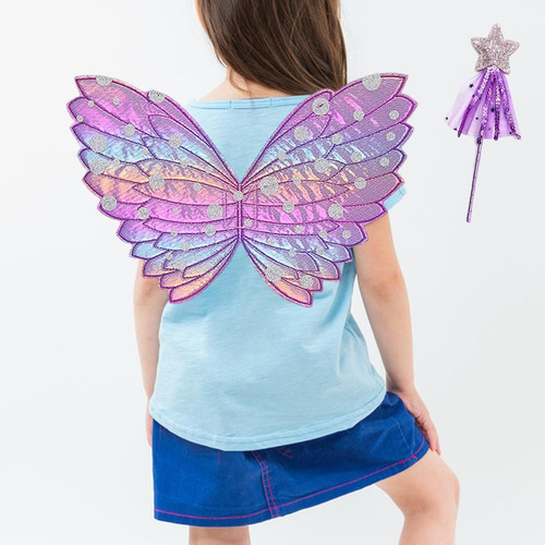 Conjunto De Disfraz De 2 Piezas Para Violeta Multicolor
