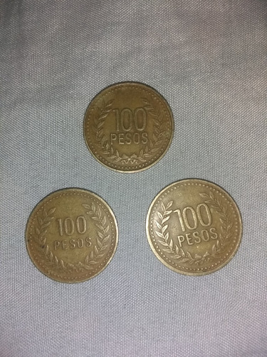 Monedas Colombiana Año 1993 1994 1995