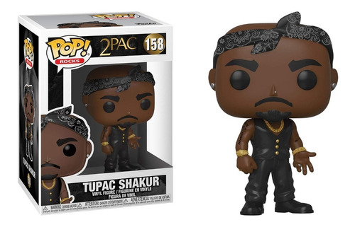 Tupac Shakur Funko Pop 2pac Rocks (158) ¡ En Stock!