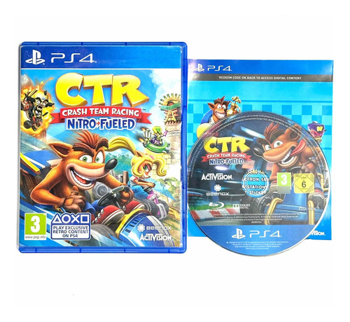 Crash Team Racing Nitro Fueled - Juego Físico Playstation 4