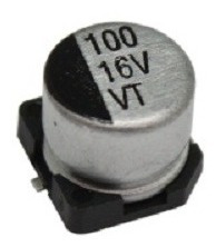2pzpaq. Cems-100/16v Capacitor Electrolitico Smd 100uf 16v