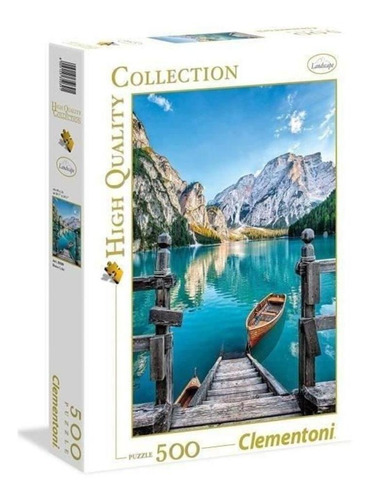 Puzzle Braies Lake 500 Piezas - Clementoni - Mosca