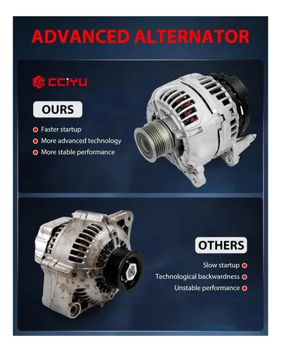 Alternador Cciyu Para Volkswagen Beetle, Alta Eficiencia