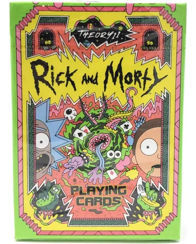 Teoría11 Rick And Morty Playing Cards