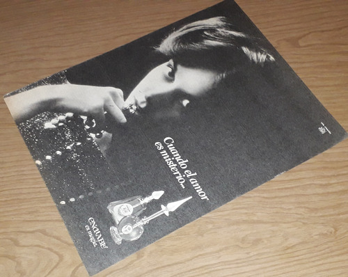 P141 Clipping Publicidad Perfume Mujer Endiable Año 1975 (Usado)