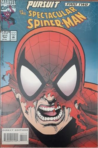The Spectacular Spider-man # 211. English Edition. 1994.