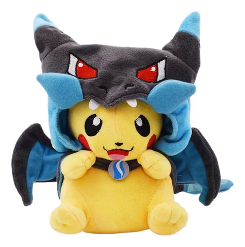 Muñeco De Peluche Pokemon Pikachu Super Charizard