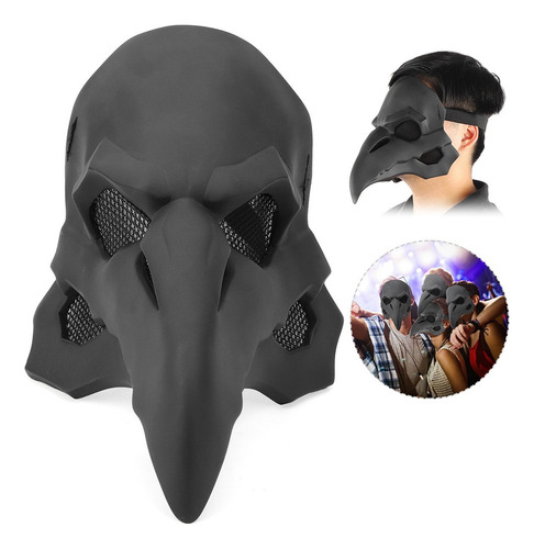 Disfraz Facial Protector Beak Props Para Halloween