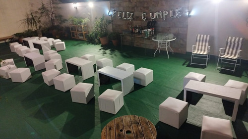 Alquiler Living, Mesas, Sillas, Vajillas. Ideal Para Eventos