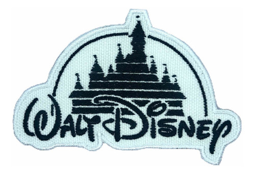 Parche Disney Logo Bordado Negro