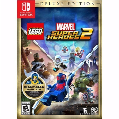 Lego Marvel Super Heroes 2 Deluxe Edition Switch Nuevo