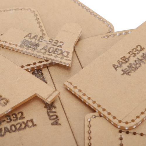 Plantilla Acrílica Corta Con Patrón Para Hacer Carteras