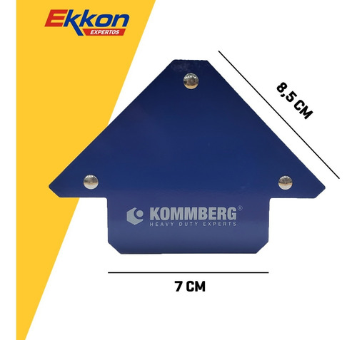 Imagen 3 de 9 de Soporte Magnético Kommberg 11kgs 3 PLG P/soldadora
