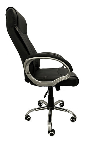 Sillon Escritorio Ejecutivo J02 Negro Cuotas