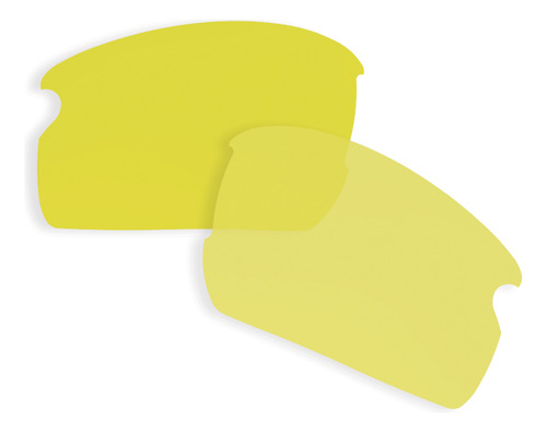Lentes Para Flak 2.0 - Hidrofóbica Cor Yellow Noturna