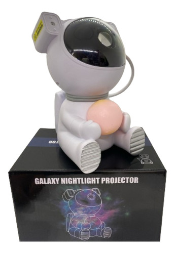 Lampara Proyector Galaxia Astronauta Usb Velador Led 