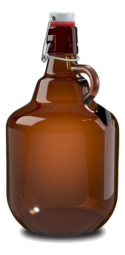 Garrafa Growler Vidro 2 L Ruvolo Para Cerveja