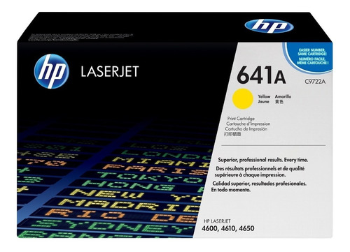 Toner Hp 641a C9722a Cyan Original