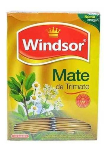Trimate Mate Te Windsor X1  Caja De 100 Sobres C/u