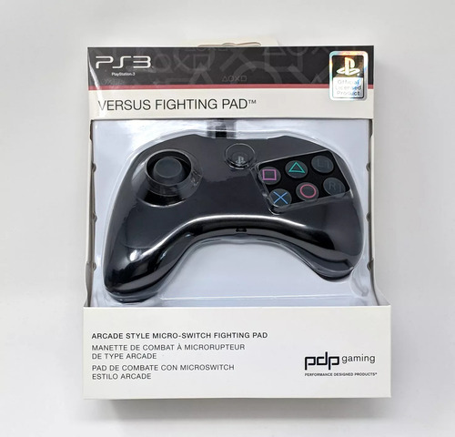 Control Alambrico Pdp Versus Fighting Pad Compatible Ps3 (Reacondicionado)