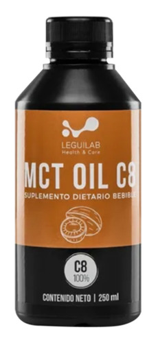 Suplemento Dietario Bebible Mct Oil Puro C8 X 250 Ml