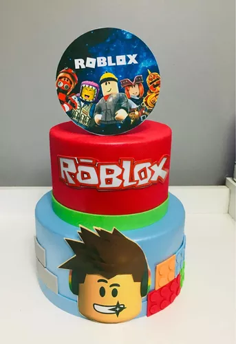 Vem decorar esse bolo comigo. Vejam o final 😳 #roblox #boloroblox