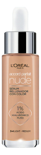 Sérum L'oréal Paris True Match Nude Con Color 30 Ml Tono 3-4 light medium