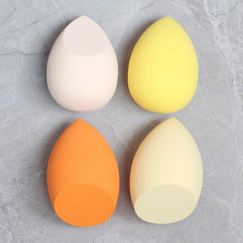 Esponja Facial Difuminadora Base Maquillaje Set 4 Unid