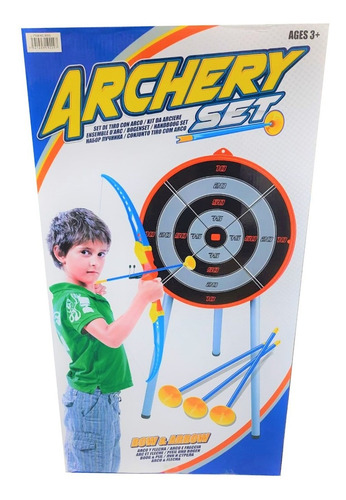 Imagen 8 de 10 de Set Arco Y Flecha Con Blanco Jlt 8355 La Torre